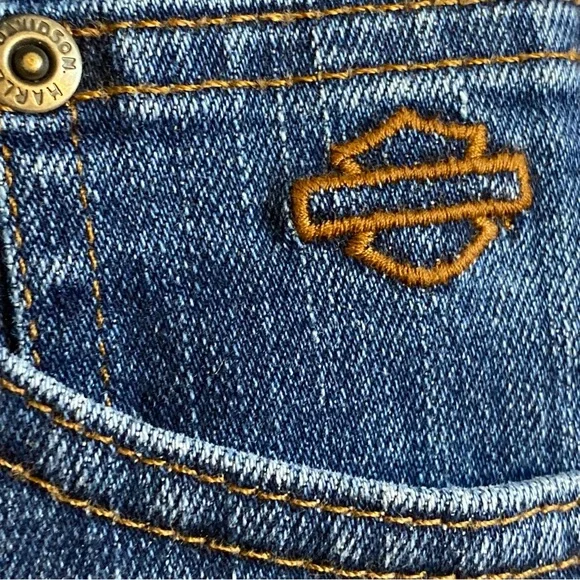 Harley-Davidson Women's Indigo Boot Cut Jeans - Picture 9 of 13